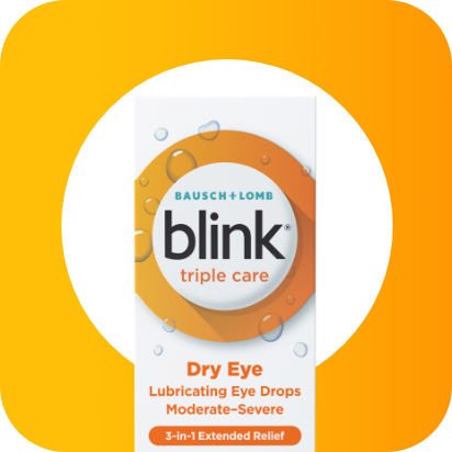 Blink Triple Care Lubricating Eye Drops