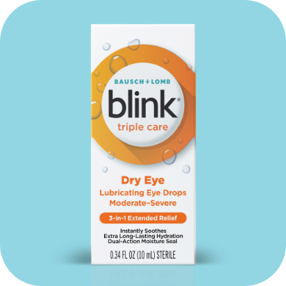 Blink Triple Care Lubricating Eye Drops
