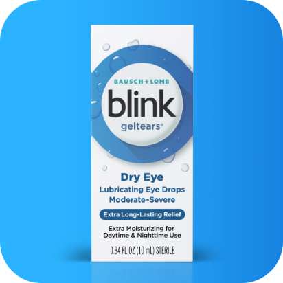 Geltears Lubricant Eye Drops Packaging