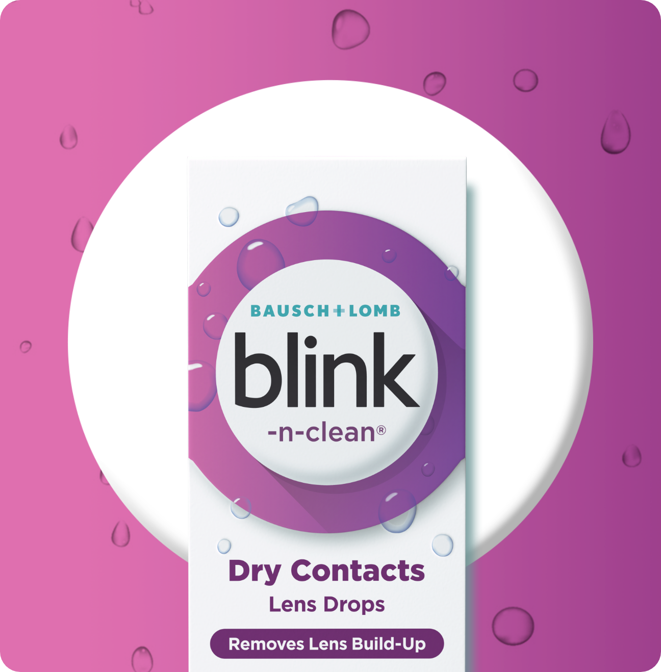 Blink-N-Clean Lens Drops package