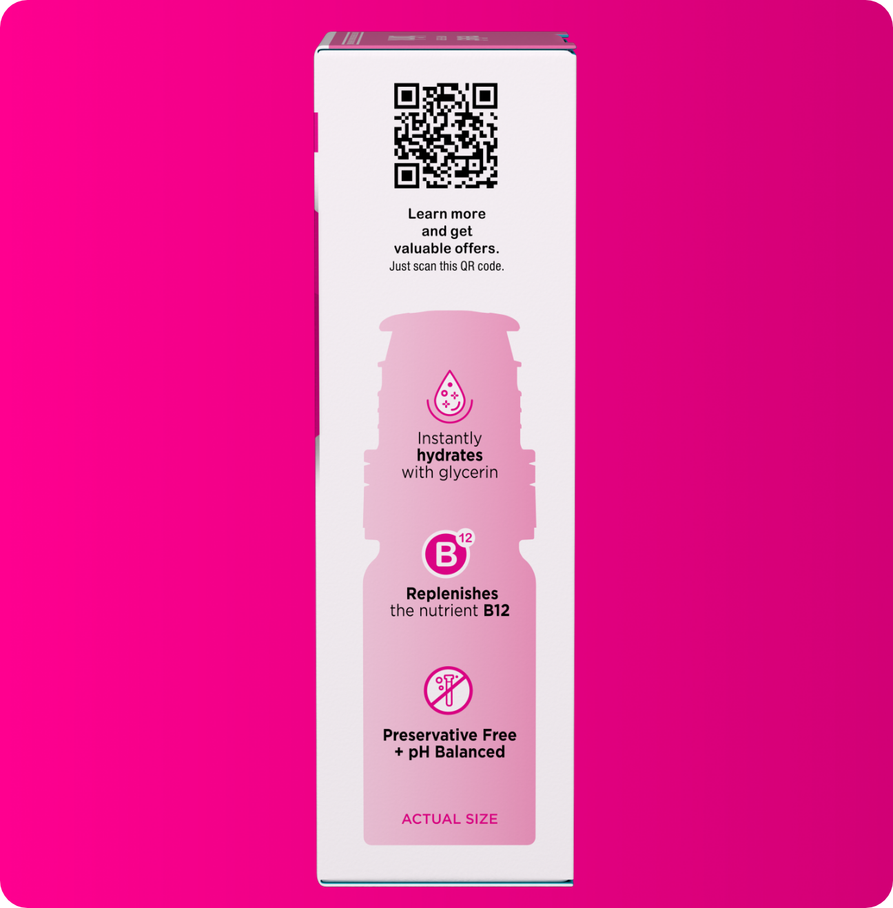 Blink Nourish carton with product summary